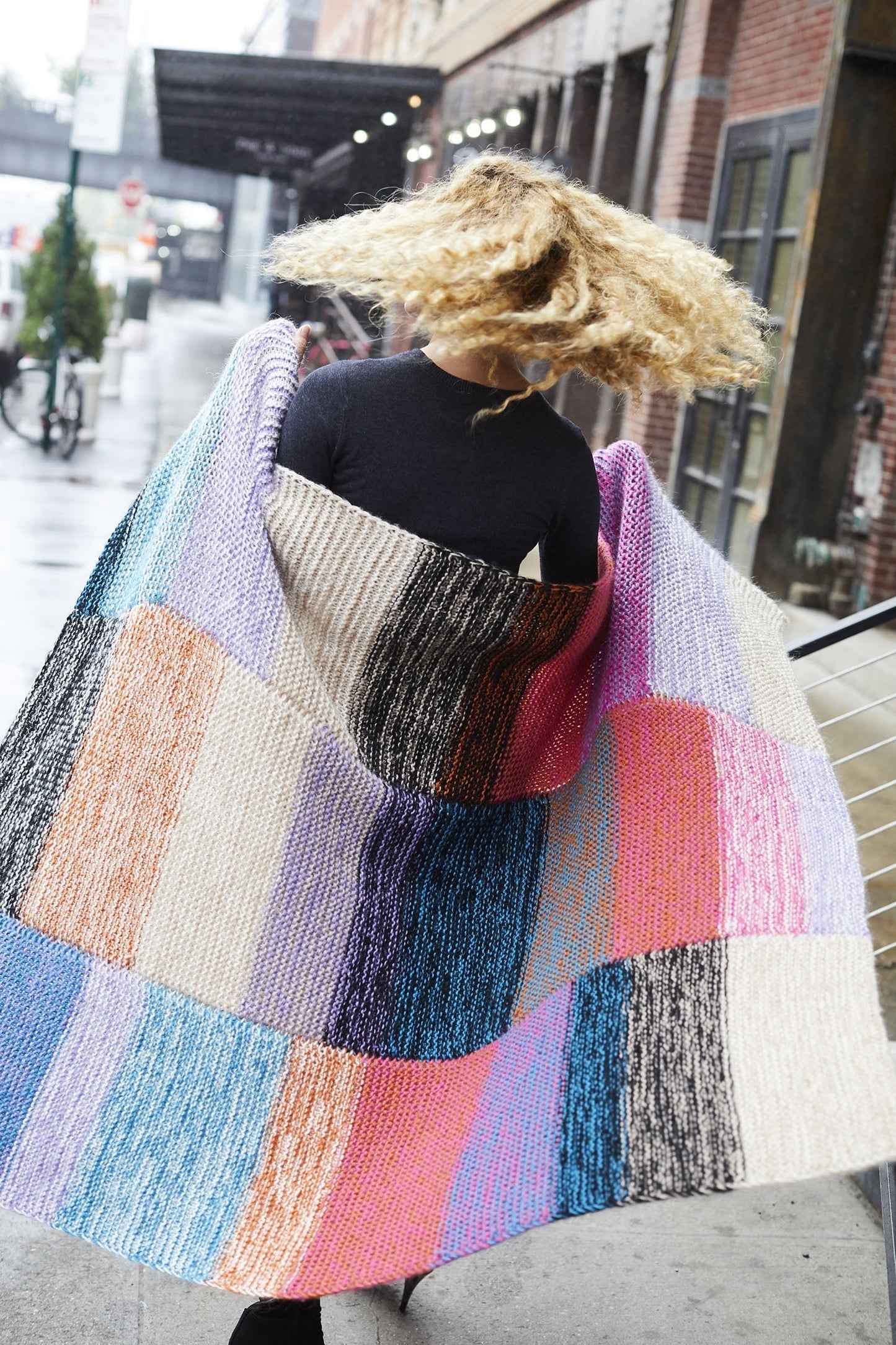 Highgate Tweedy Afghan (Knit)