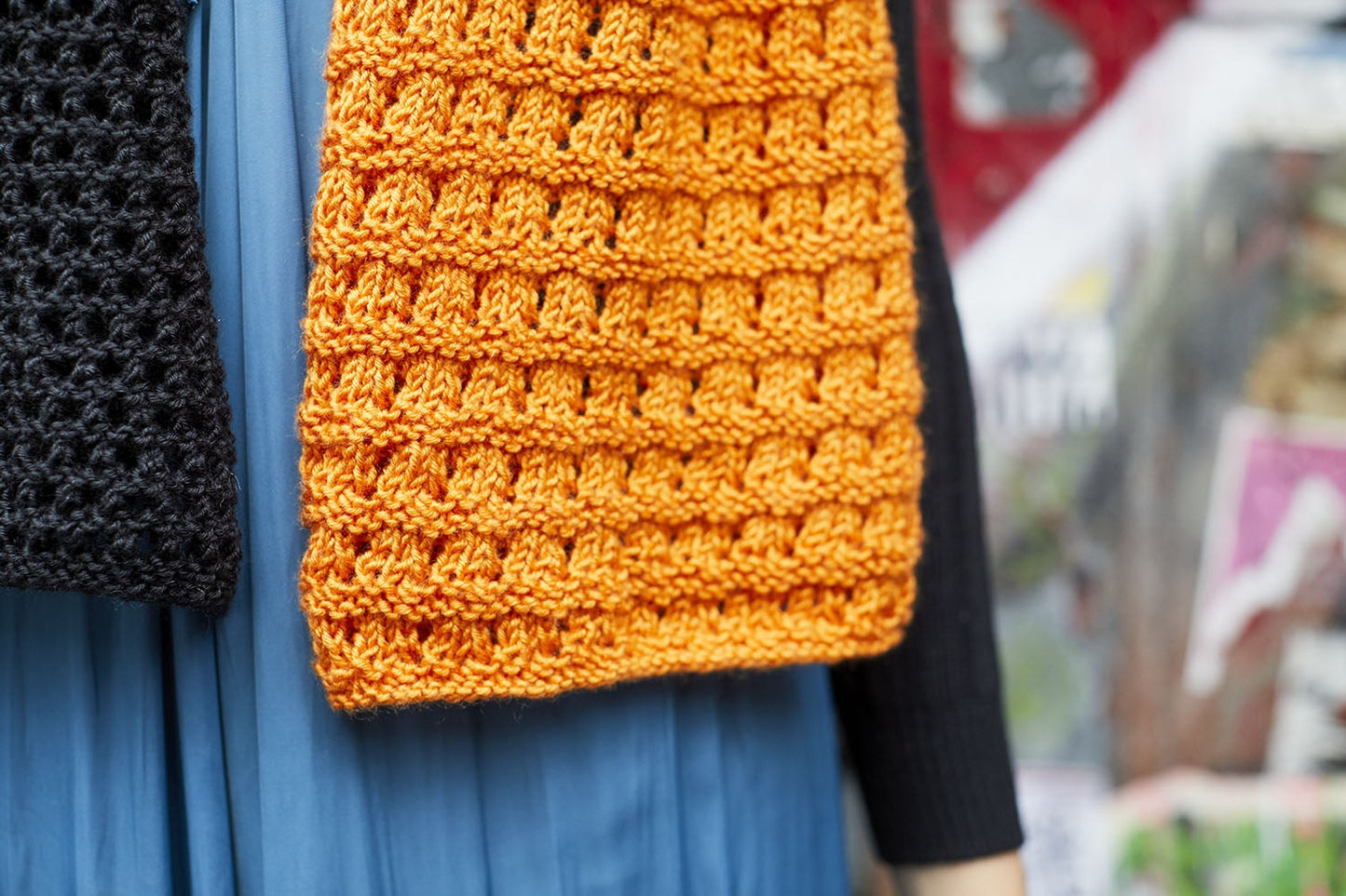 Pelham Bay Shawl (Knit)