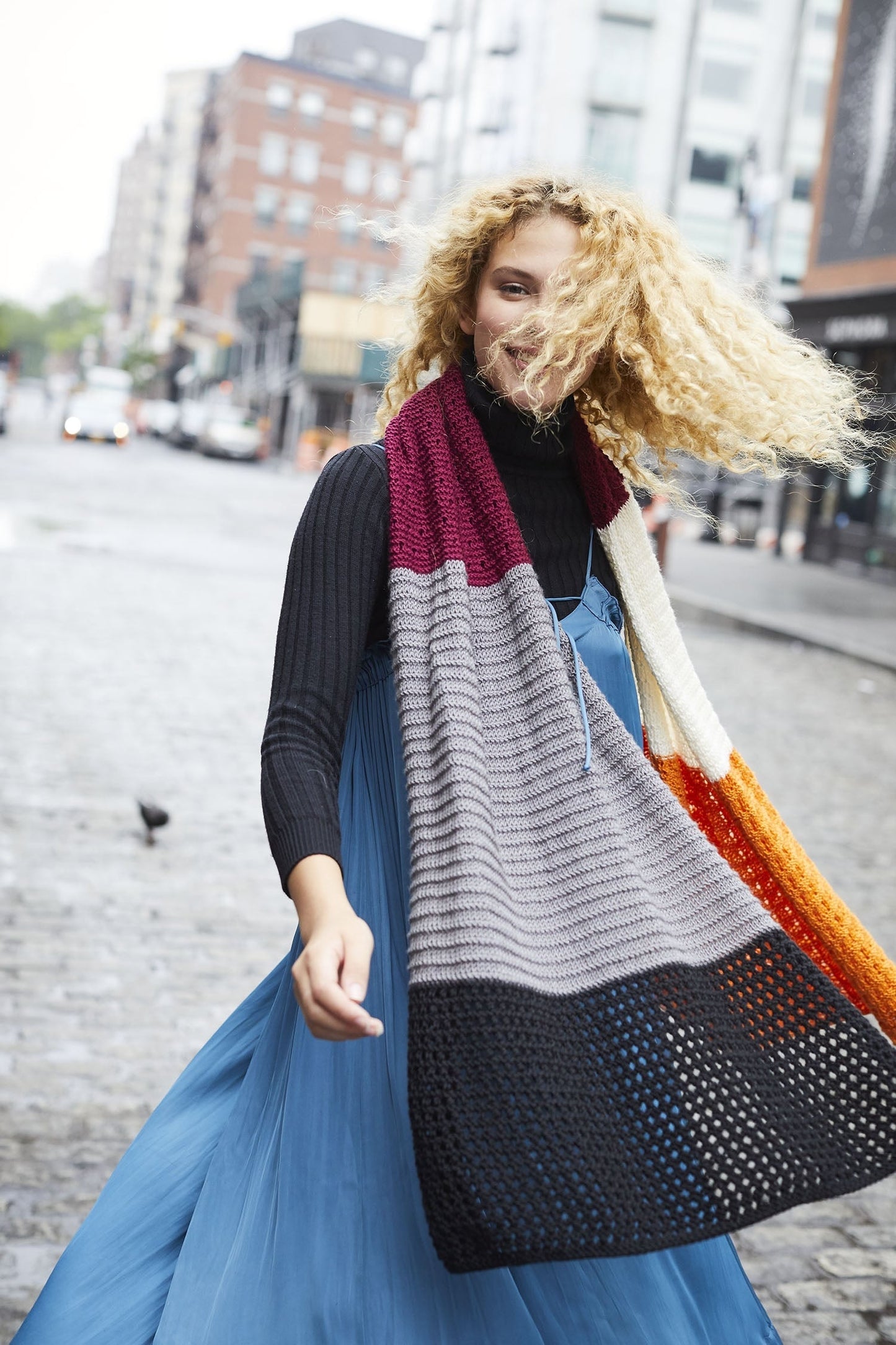 Pelham Bay Shawl (Knit)