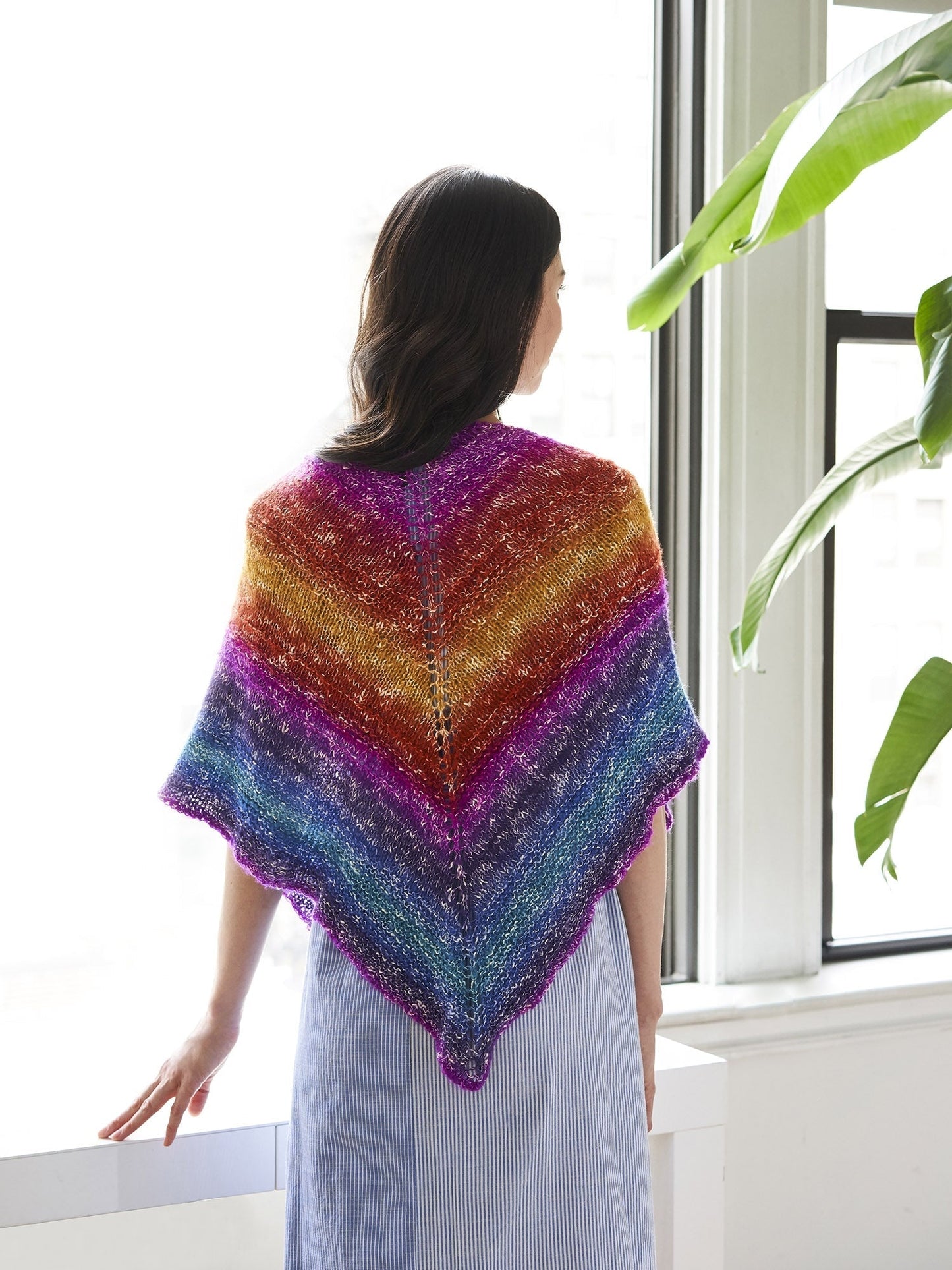 Sedona Triangle Shawl (Knit) - Version 3