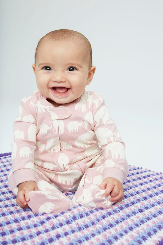 Slip Stitch Baby Blanket (Knit)