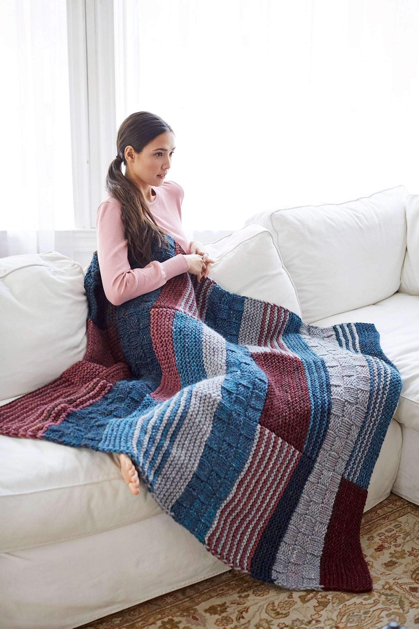 Vica Afghan (Knit)