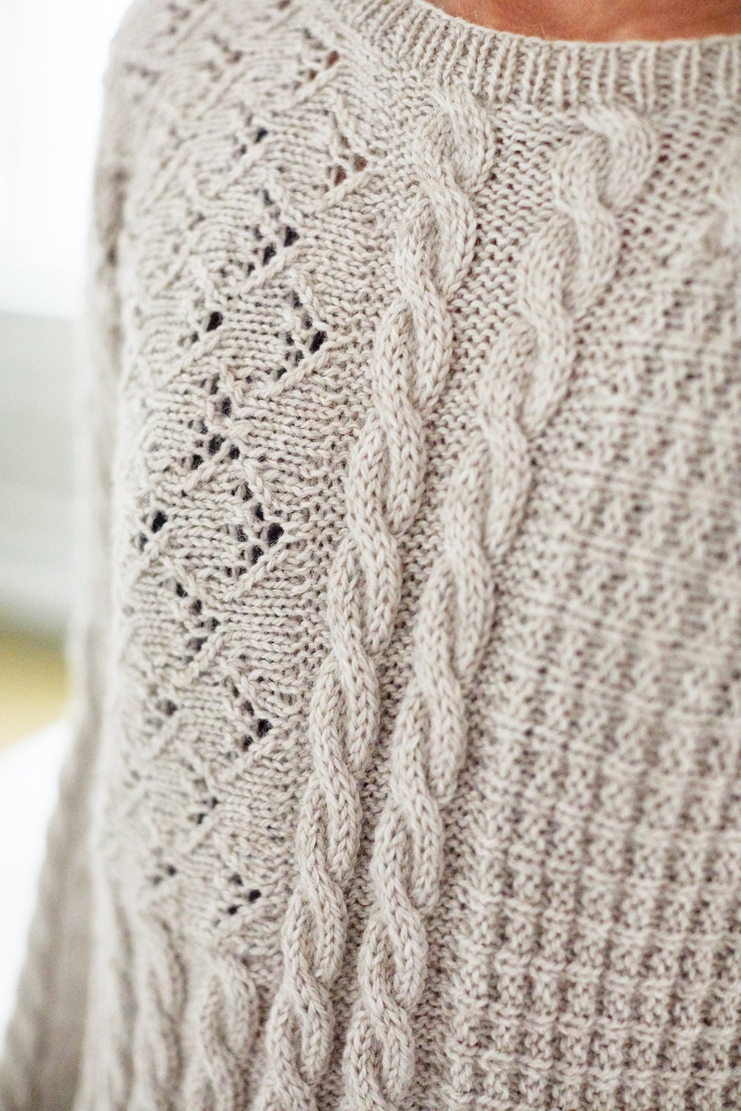 Slouchy Sampler Sweater (Knit)