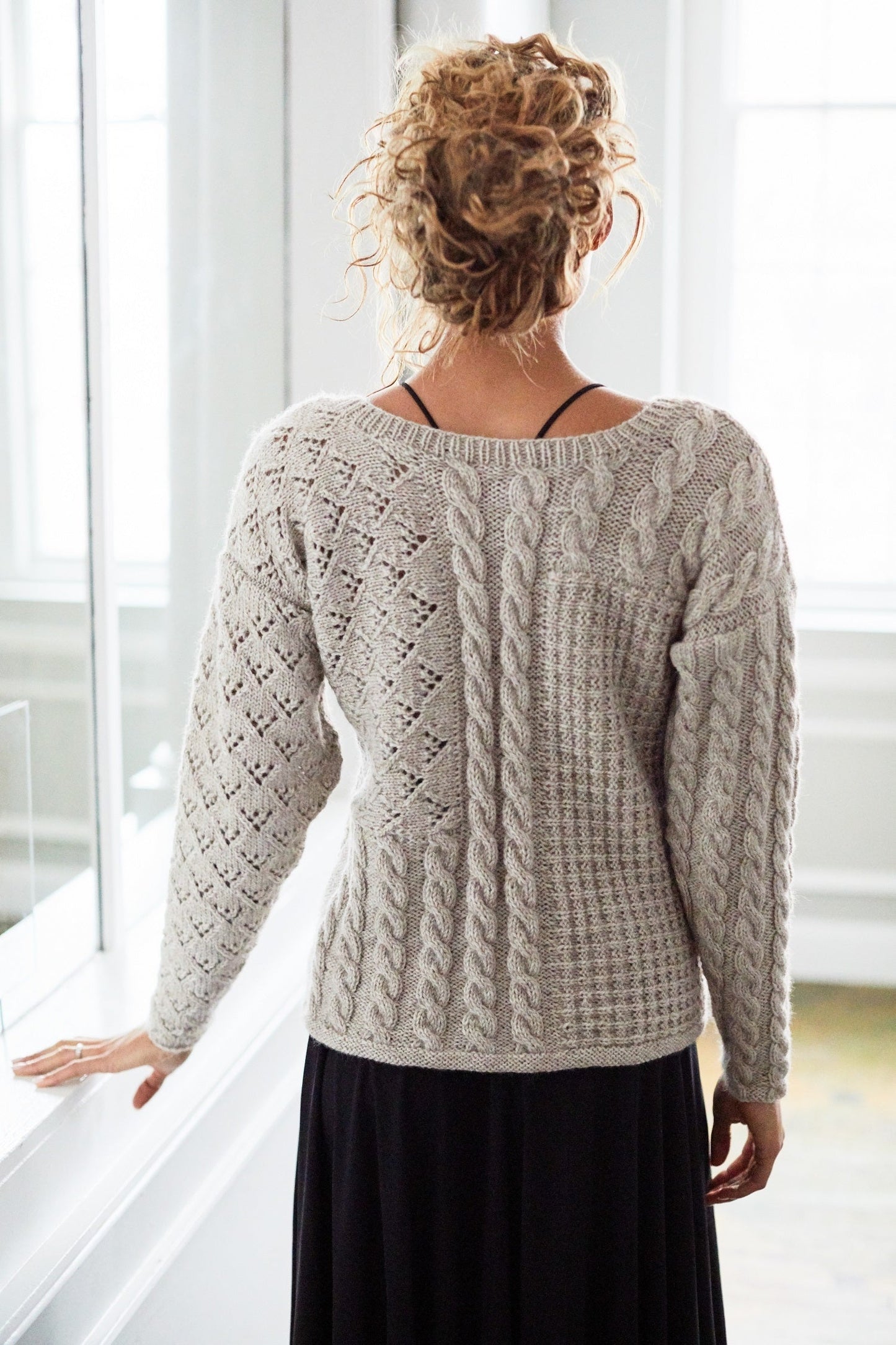 Slouchy Sampler Sweater (Knit)