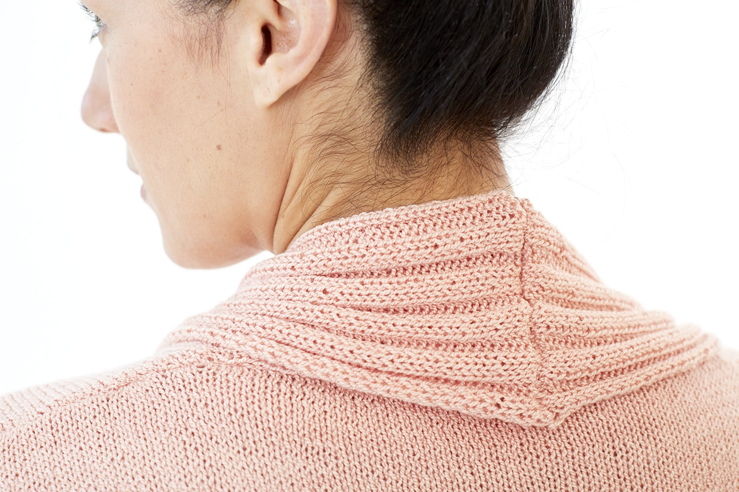 Short Sleeve Foldover Flyaway (Knit)