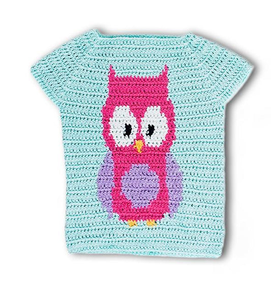 Crochet Kit - Bedford Owl Sweater