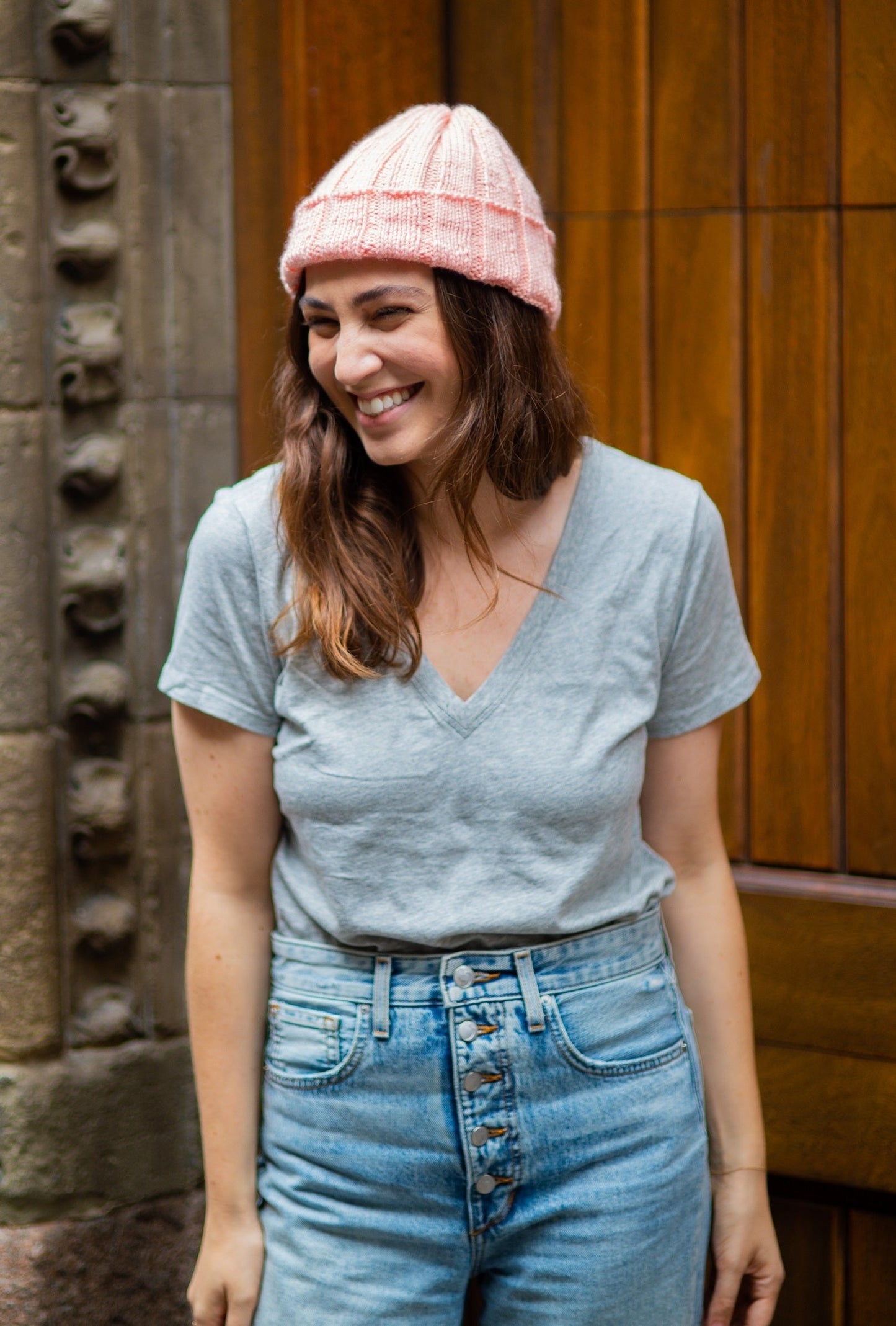 Roselle Ribbed Hat (Knit)