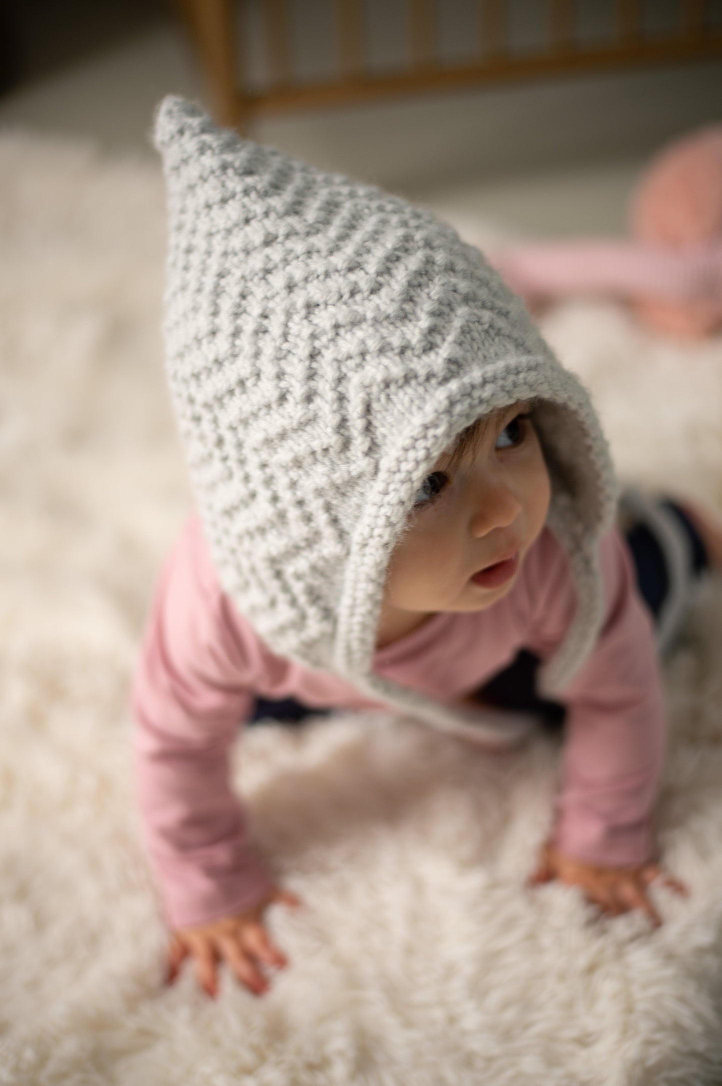 Beresford Baby Bonnet (Knit)