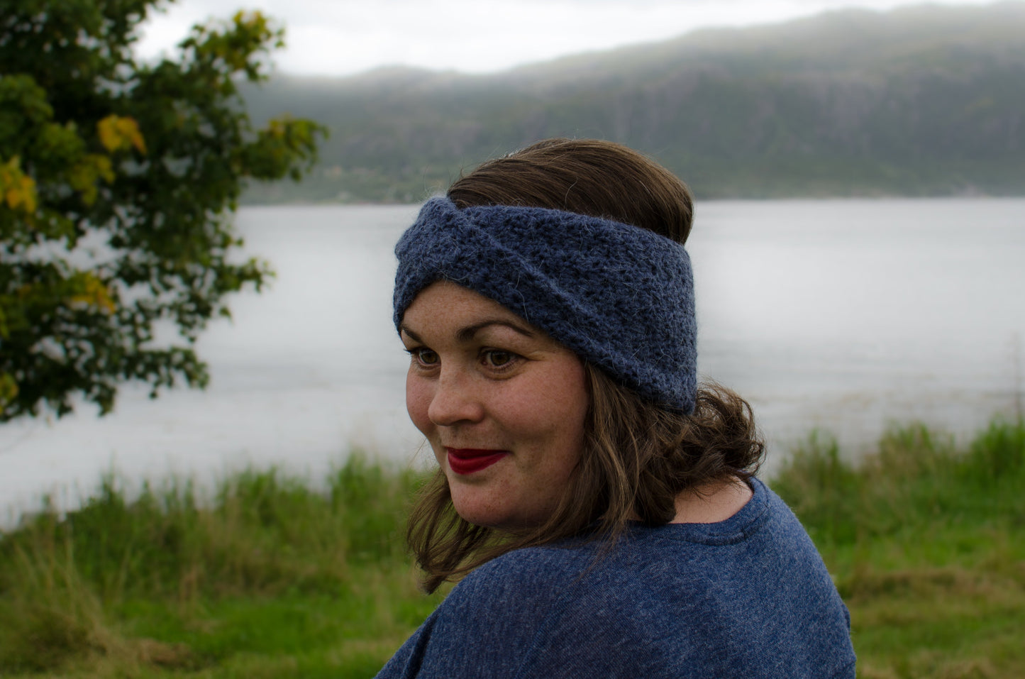 Twisted Headband (Crochet) - Version 1