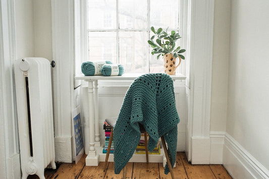 Learn To Knit Triangle Shawl (knit)
