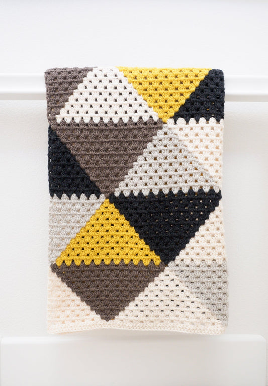 Crochet Kit - Love Triangles Afghan