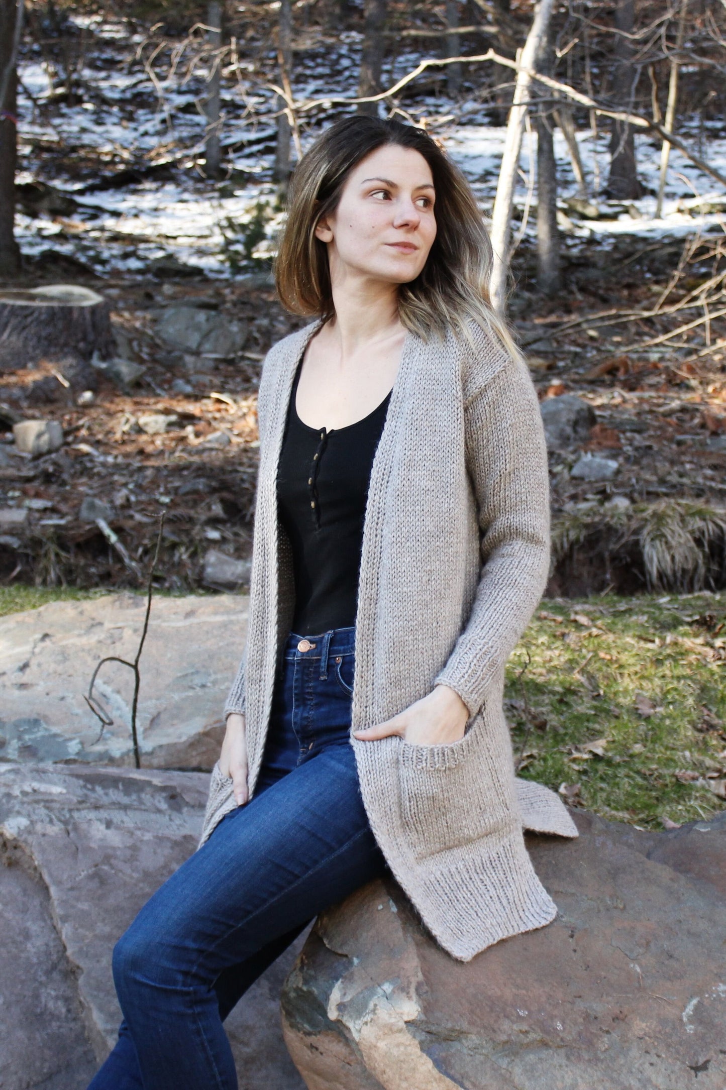 Knit Kit - Lillian Cardigan