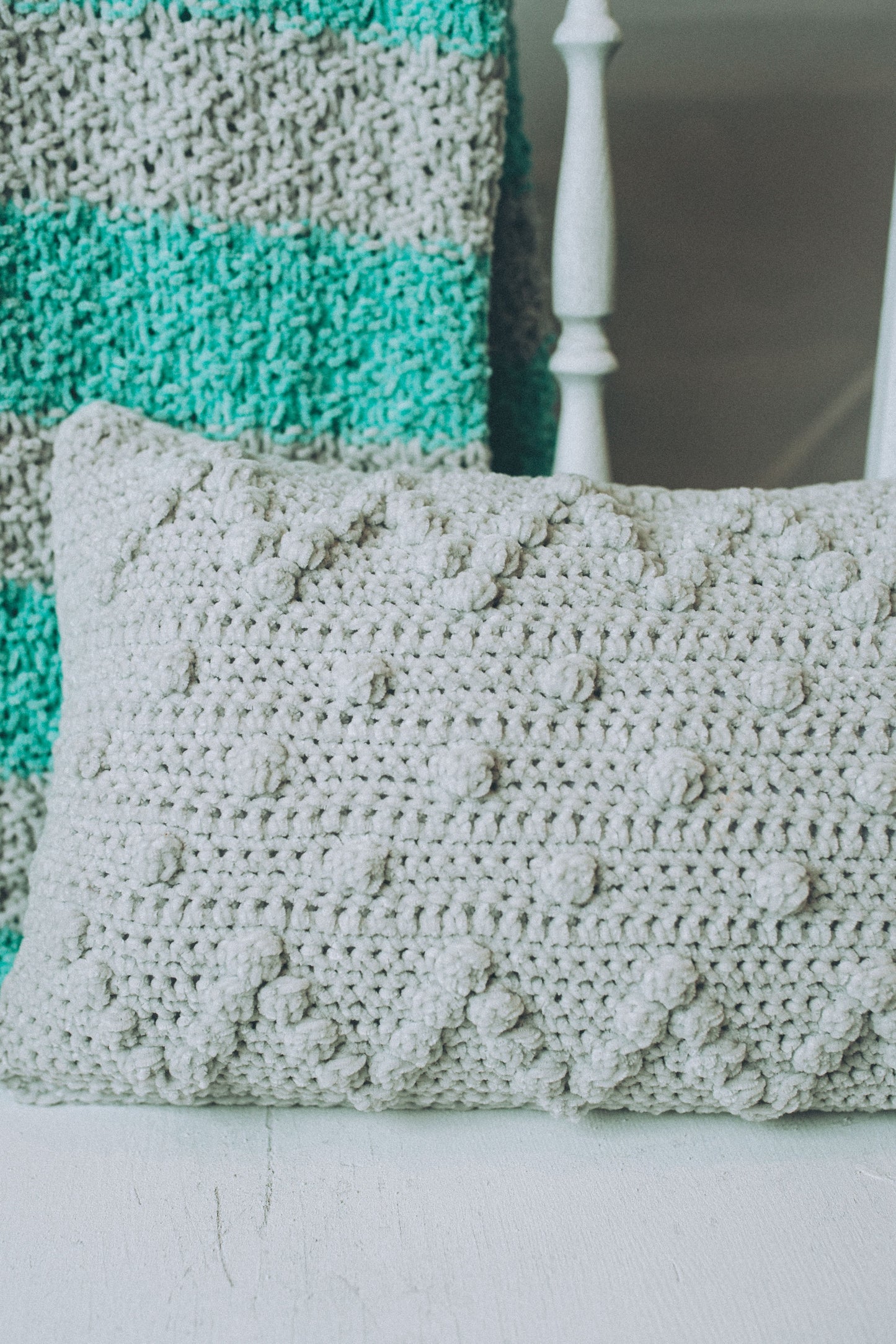 Car Seat Pillow (Crochet)