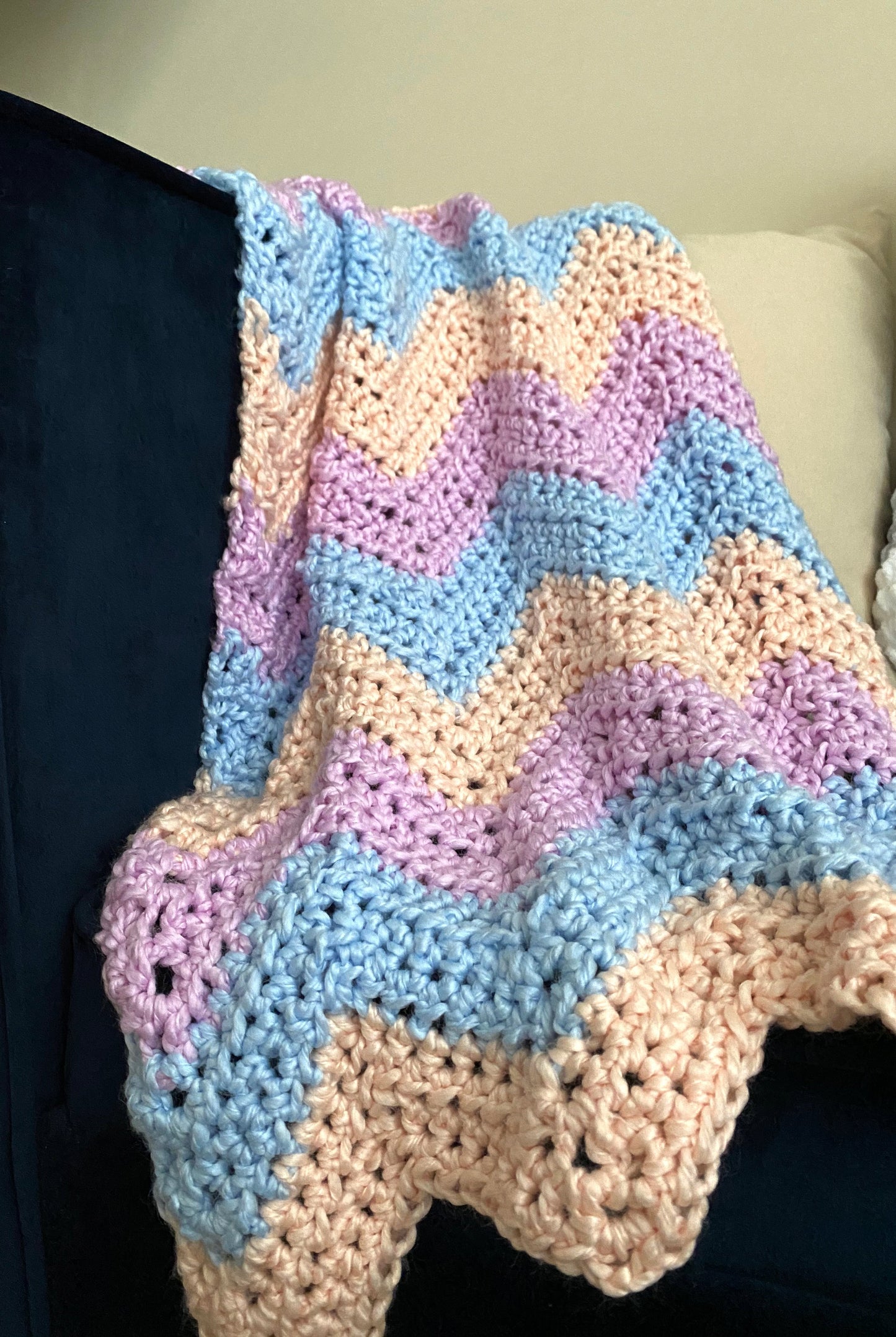 Happy Days Blankie (Crochet)