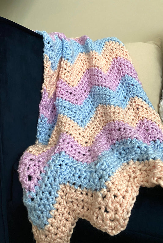 Happy Days Blankie (Crochet)