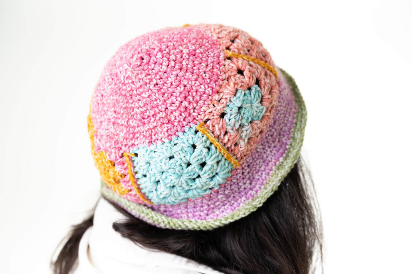 Granny Squares Hat (Crochet)