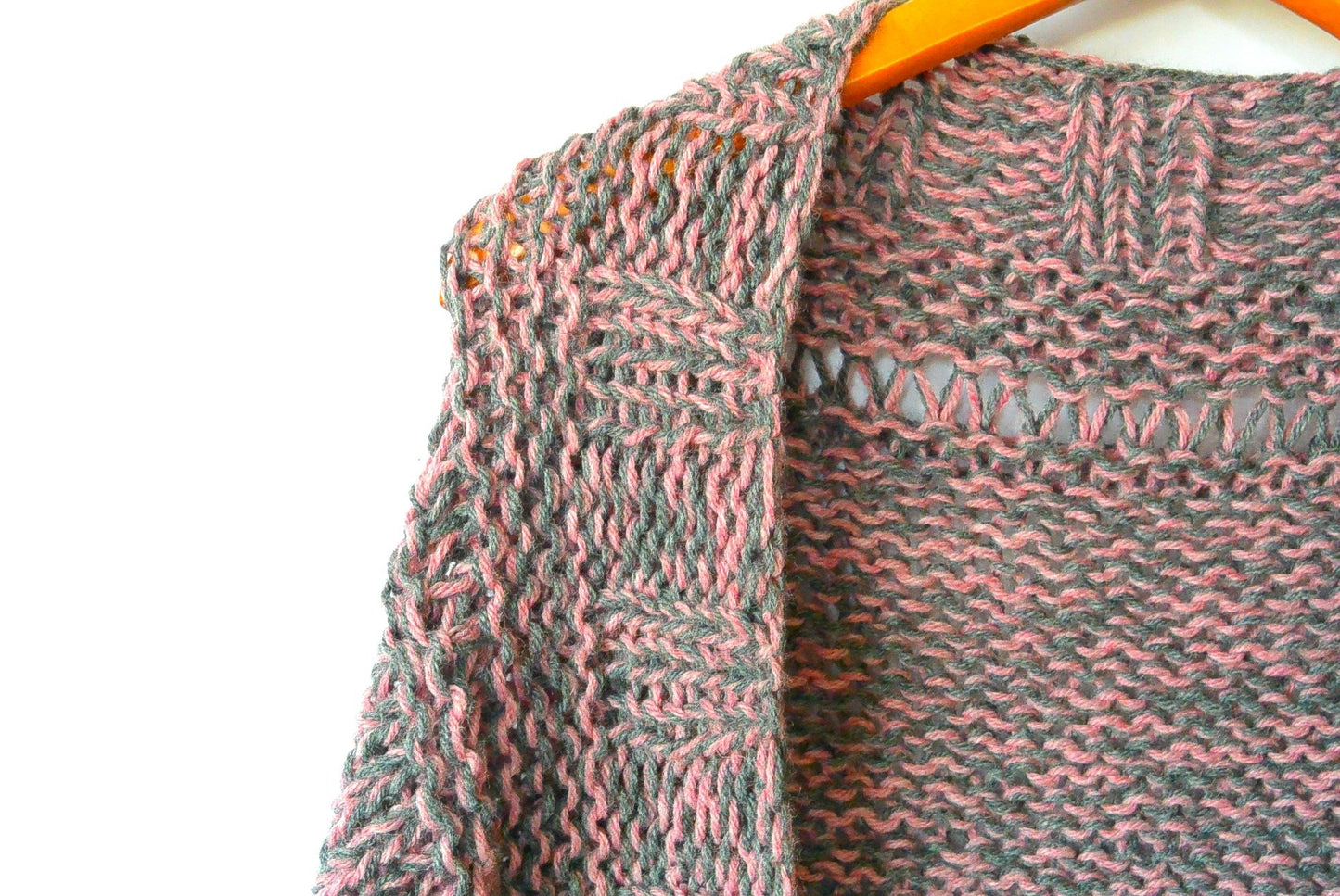 Knit Kit - Easy Relaxed Marled Cardigan