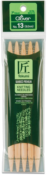 Clover Bamboo Double Point 7 In. Needles thumbnail