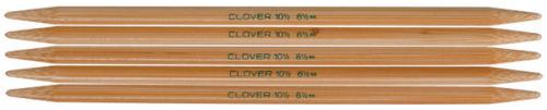 Clover Bamboo Double Point 7 In. Needles
