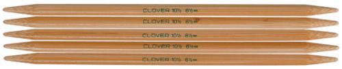 Clover Bamboo Double Point 7 In. Needles