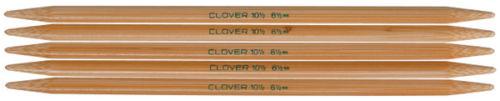 Clover Bamboo Double Point 7 In. Needles