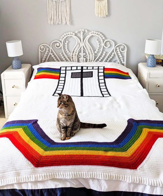 Crochet Kit - Stranger Things Rainbow Blanket