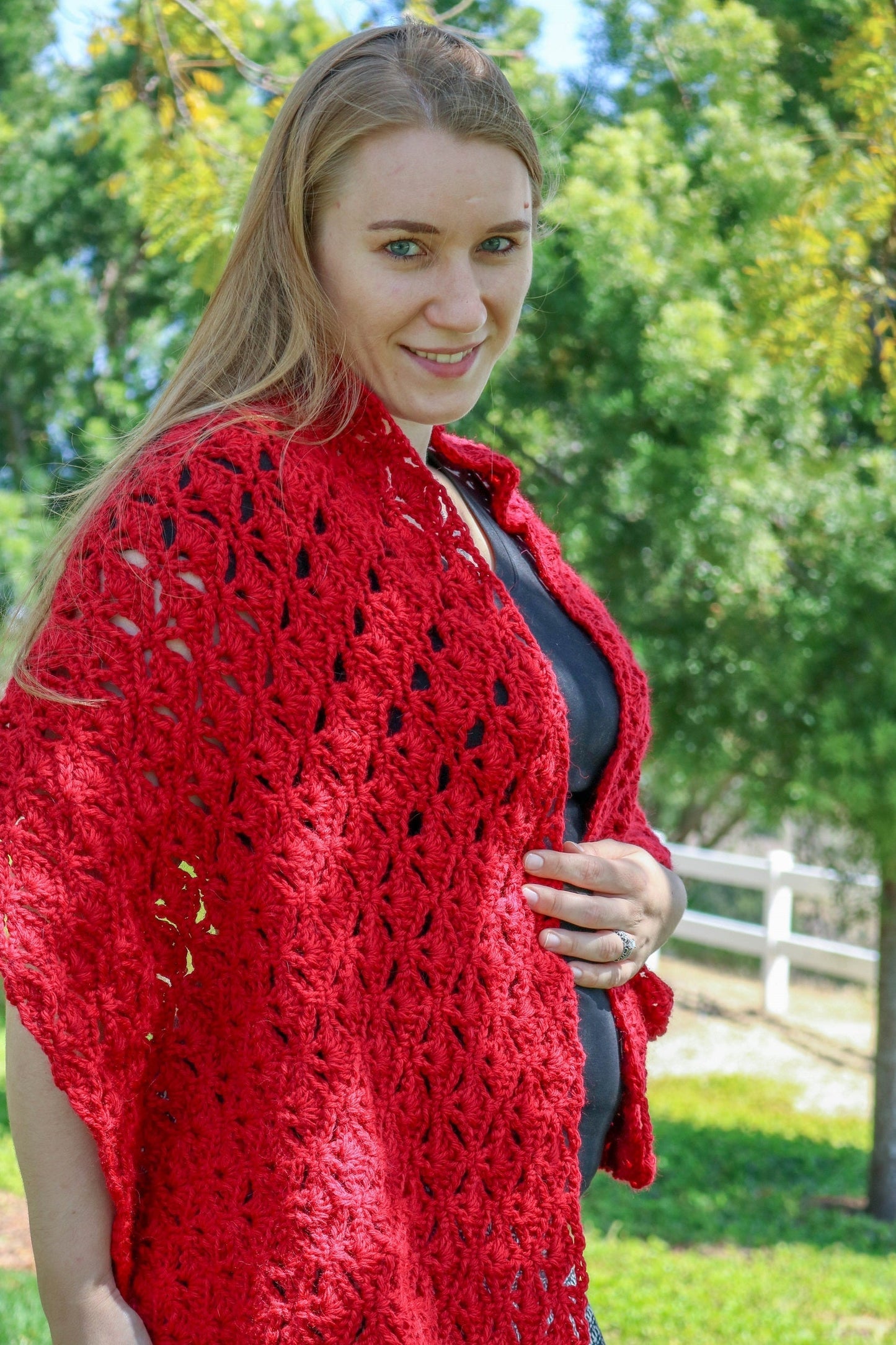 Crochet Kit - Romantic Crochet Wrap