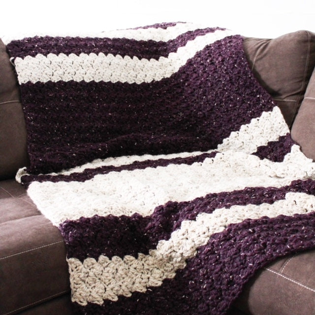 Crochet Kit - The Rugby Blanket