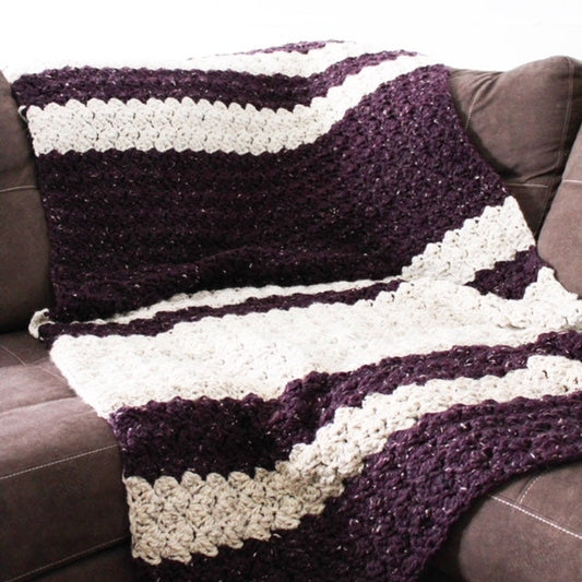 Crochet Kit - The Rugby Blanket