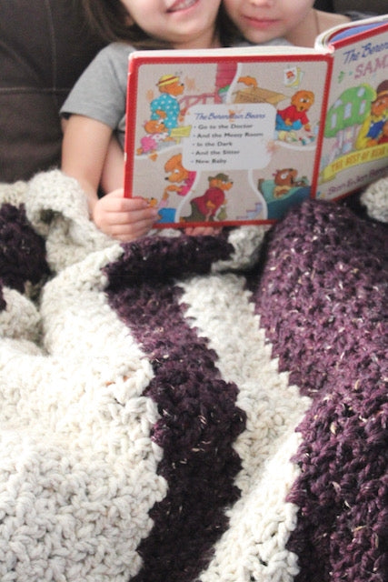 Crochet Kit - The Rugby Blanket