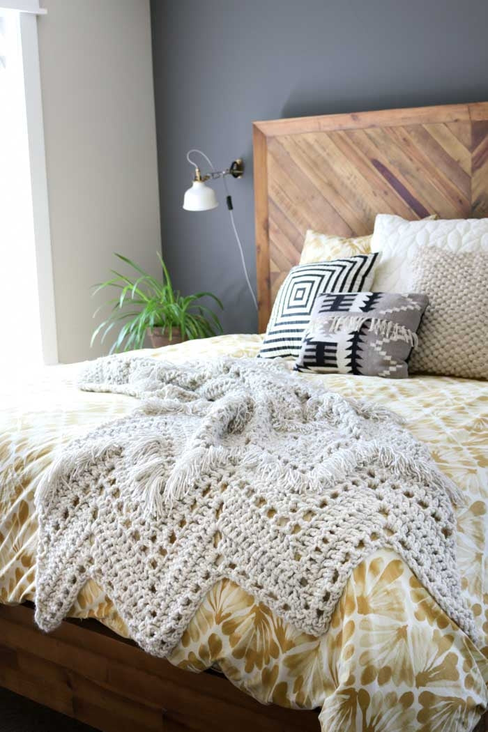 Crochet Kit - Sedona Fringed Throw