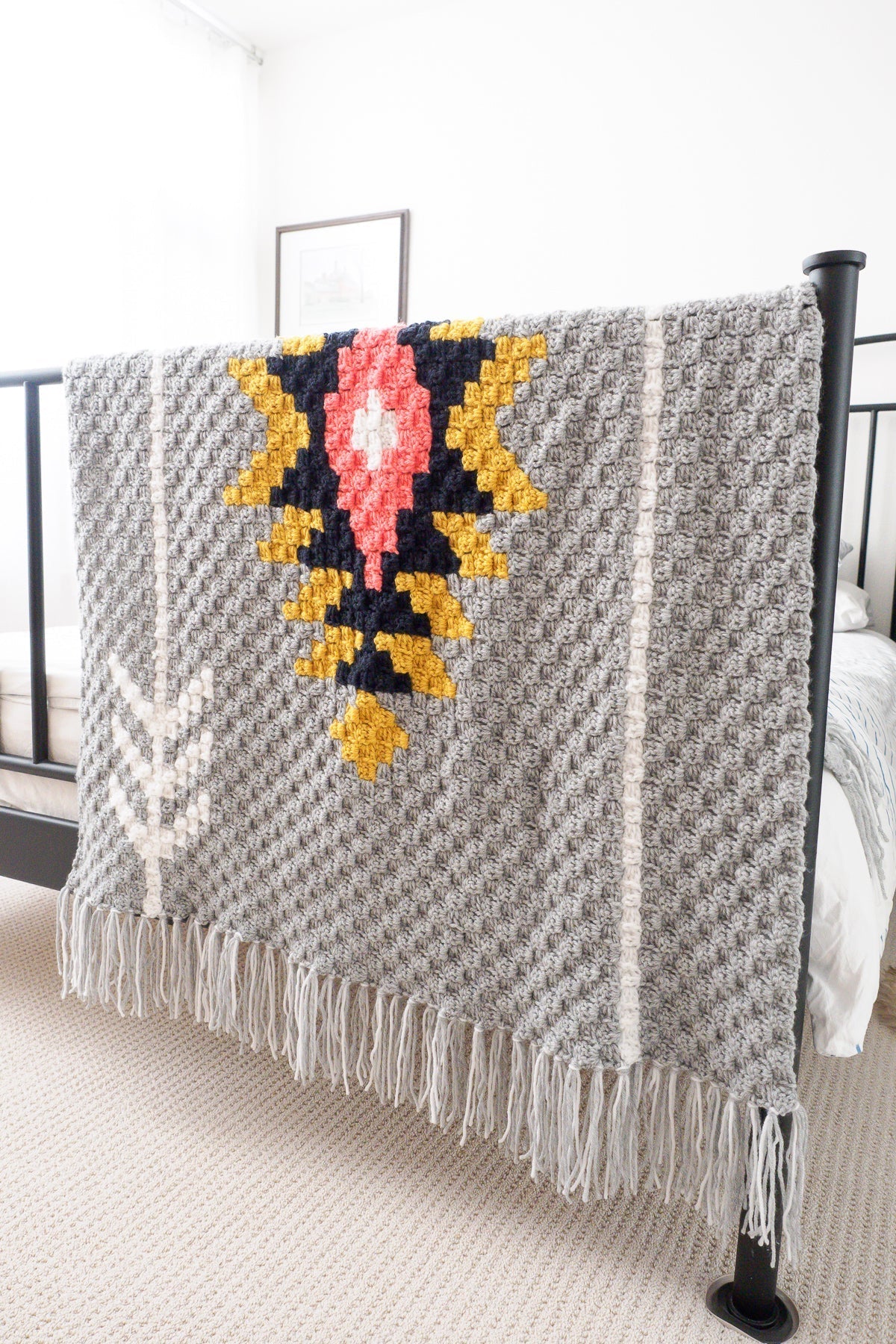 Crochet Kit - Southwest-Inspired Sunburst Afghan
