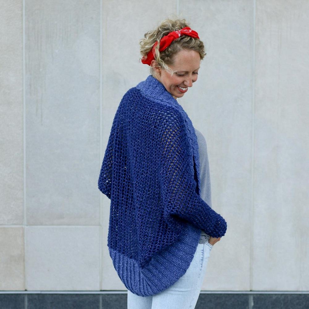 Crochet Kit - Stonewash Shrug