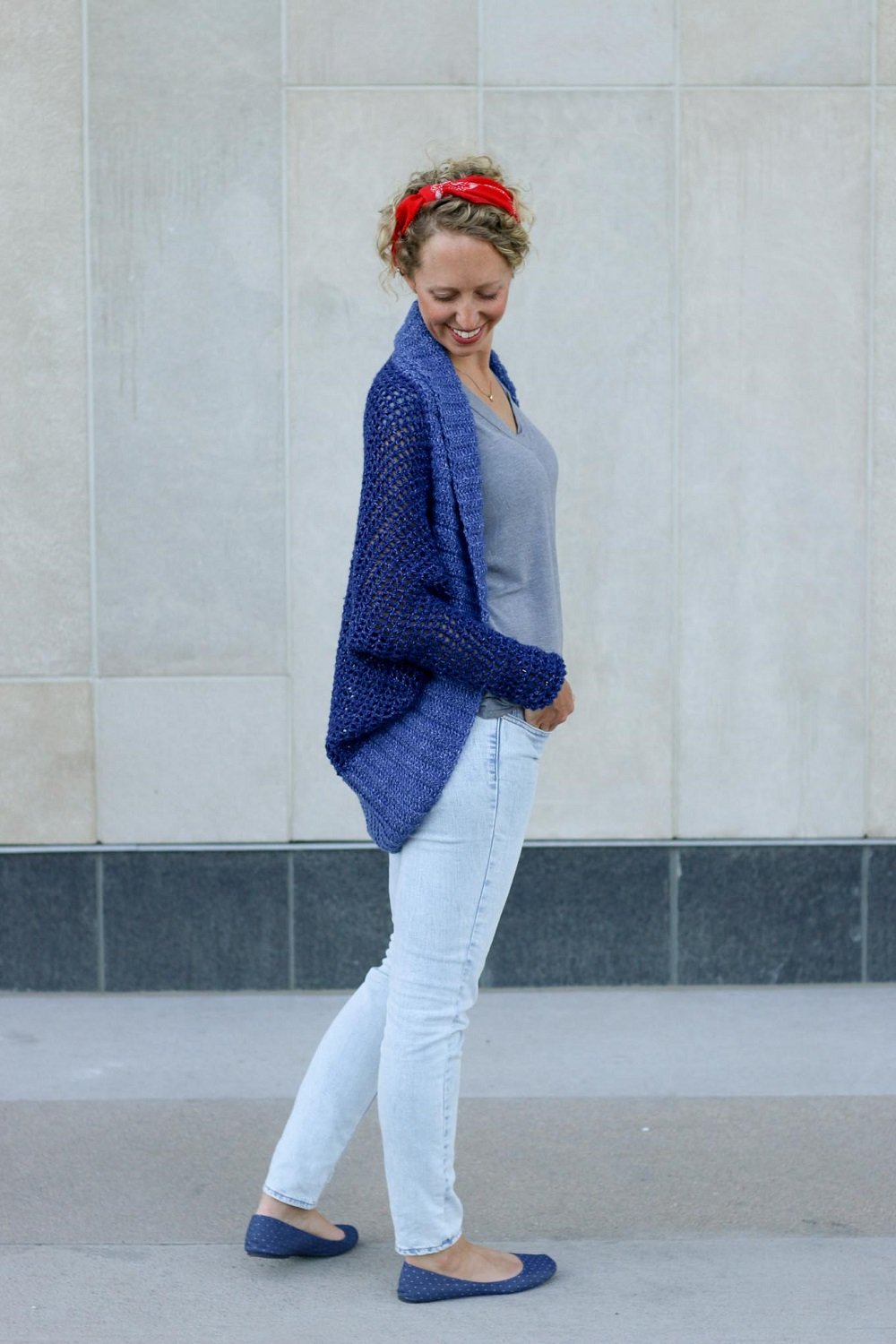 Crochet Kit - Stonewash Shrug
