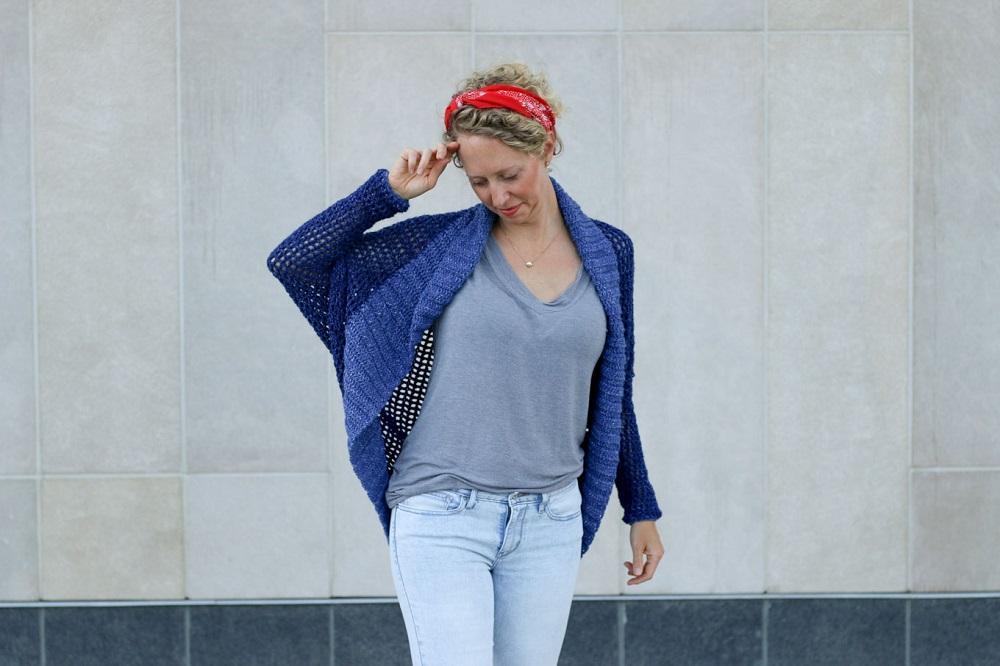 Crochet Kit - Stonewash Shrug