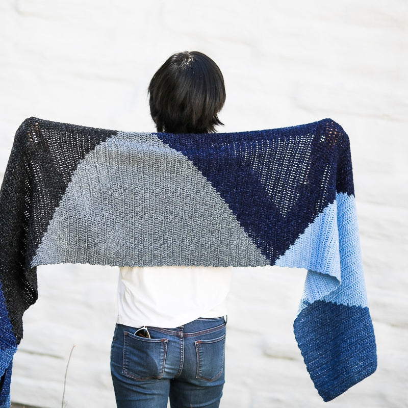 Crochet Kit - Tangram Wrap