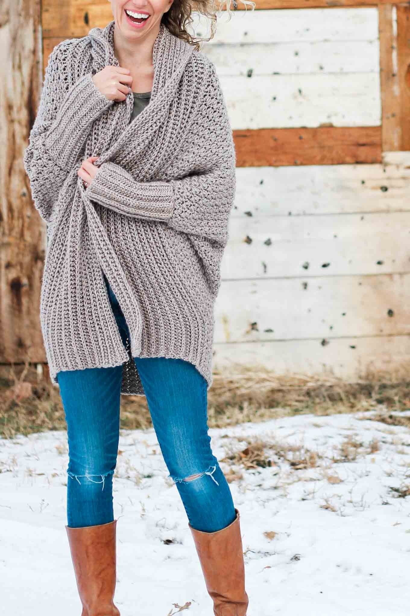 Crochet Kit - The Habitat Cardigan