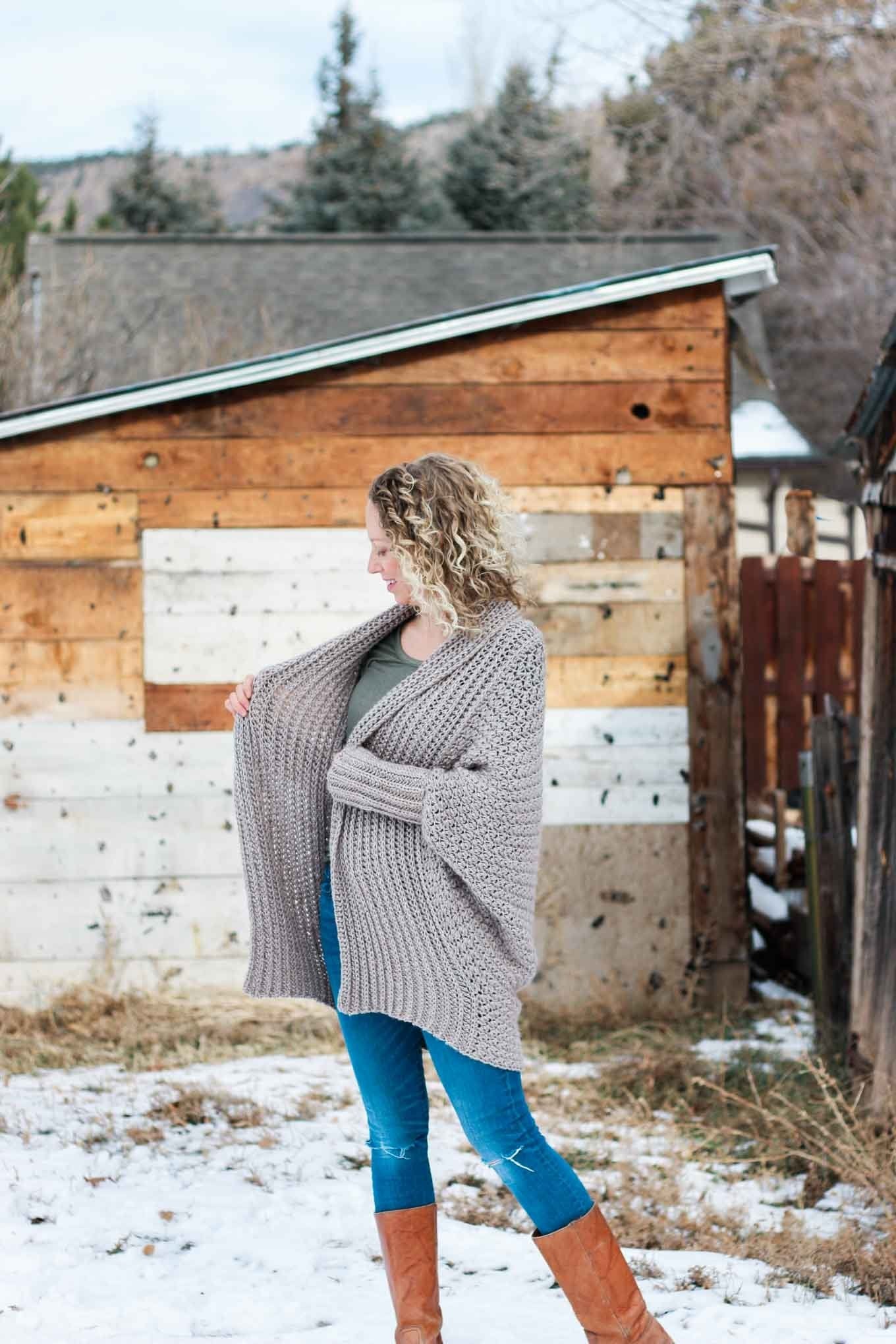 Crochet Kit - The Habitat Cardigan