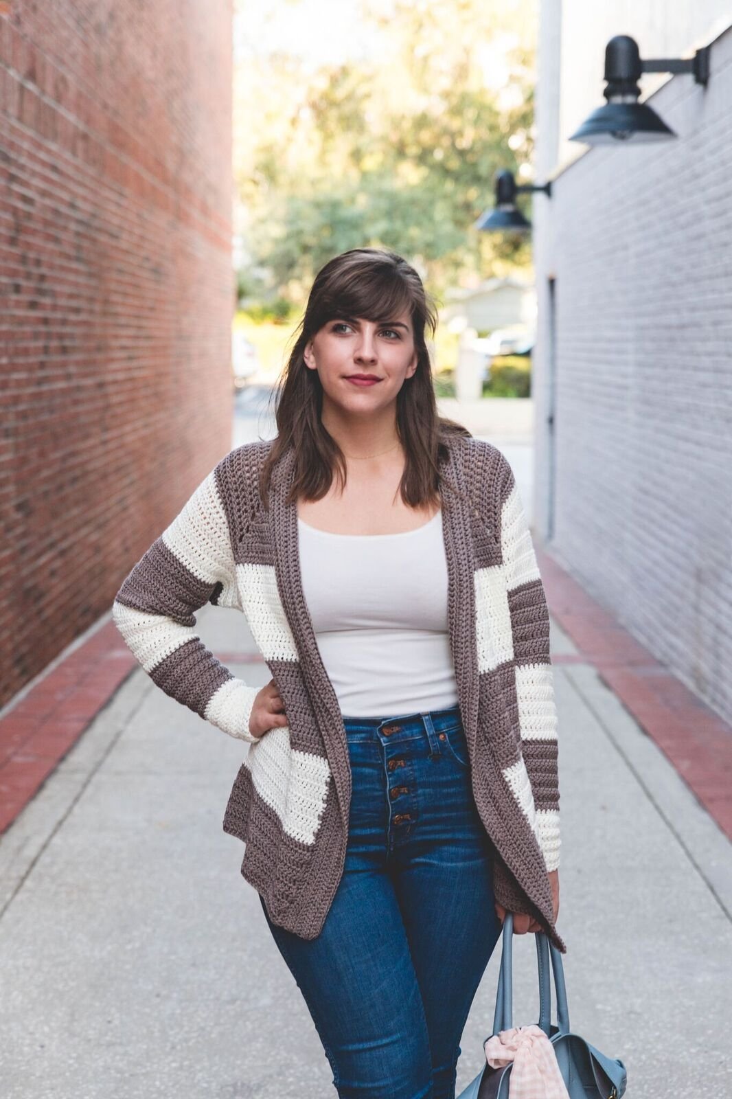 Crochet Kit - Slouchy Stripe Cardigan