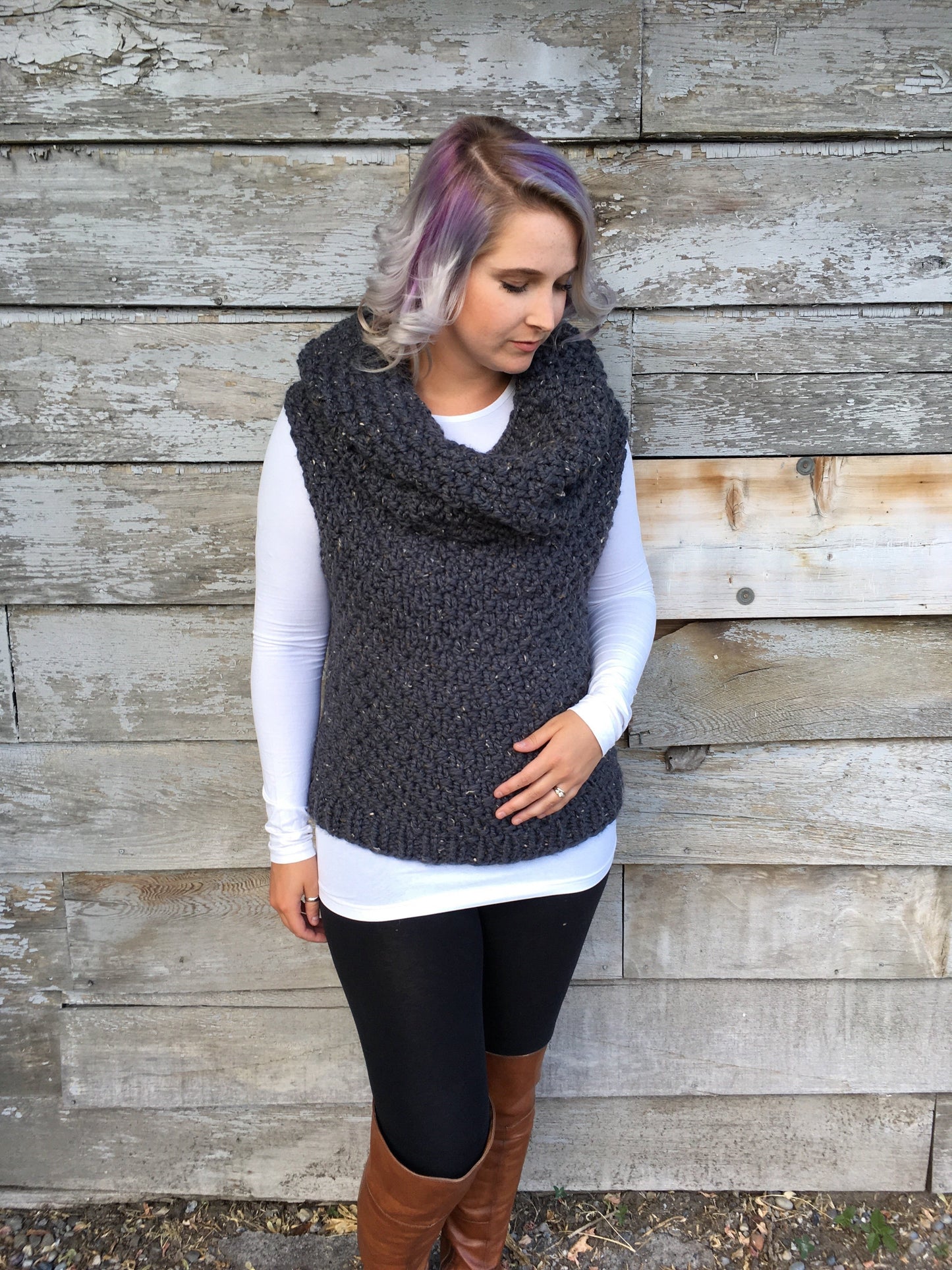 Knit Kit - Chain Link Armored Cowl