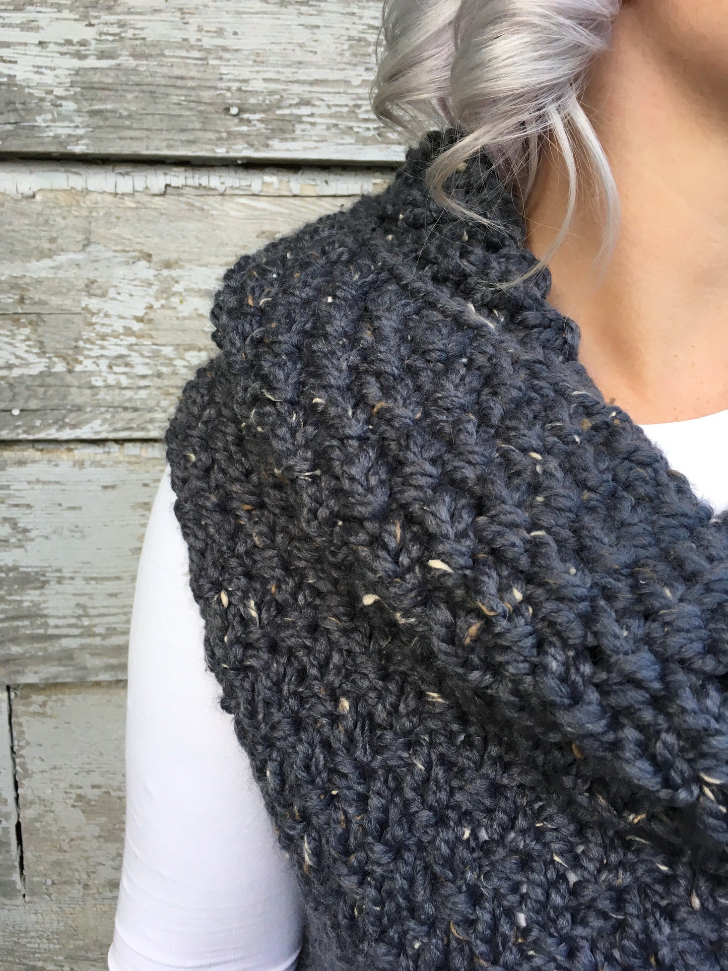 Knit Kit - Chain Link Armored Cowl