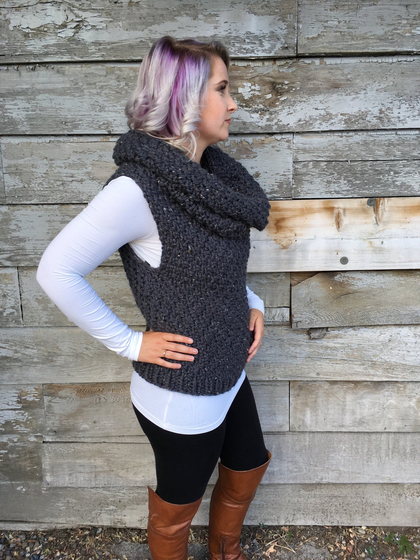 Knit Kit - Chain Link Armored Cowl