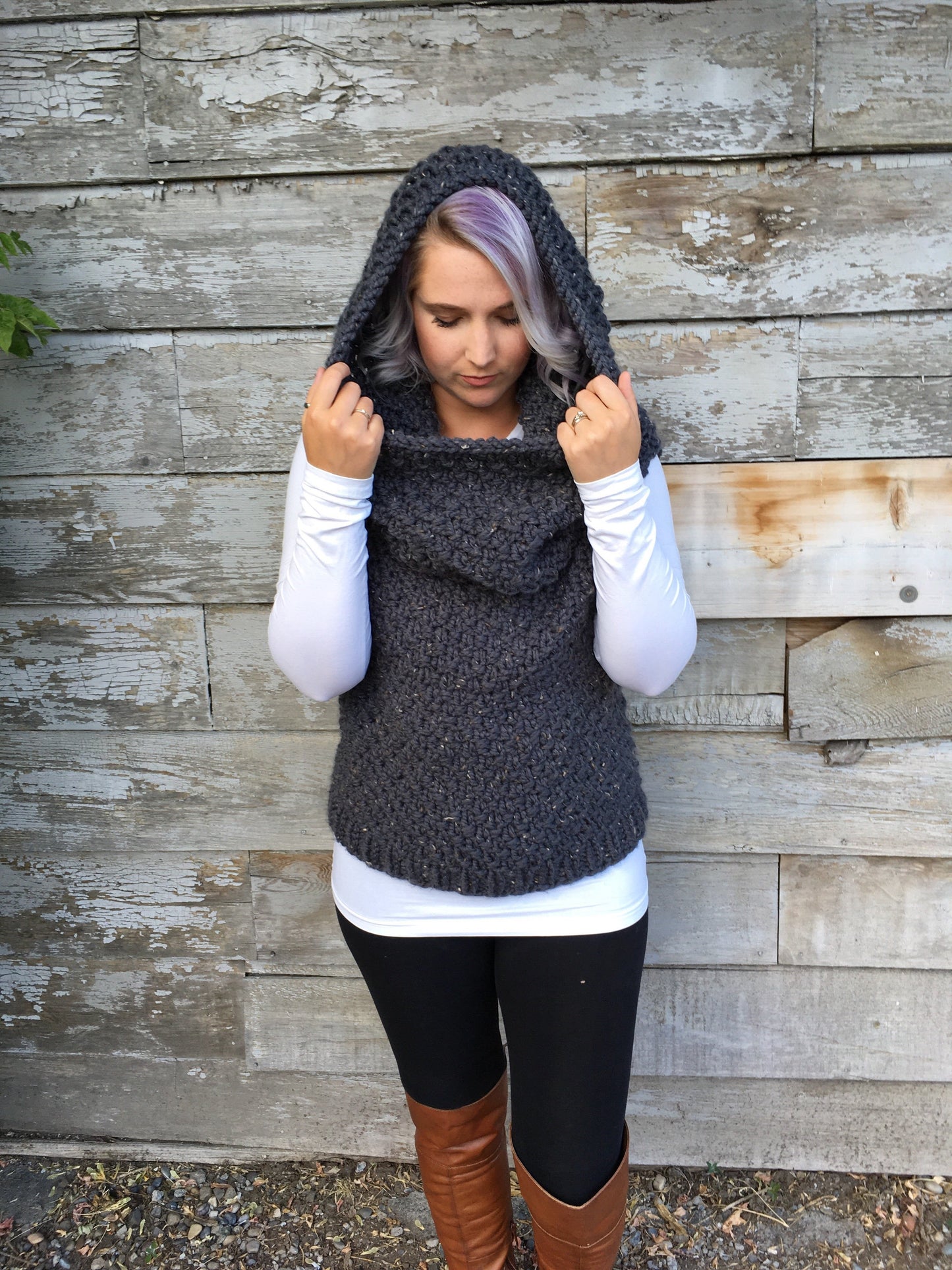 Knit Kit - Chain Link Armored Cowl