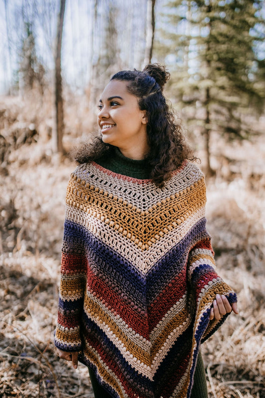 Crochet Kit - Wasilla Poncho (Adult)